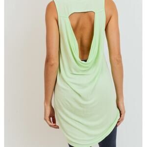Draped Tank Top- in MINT Size Medium